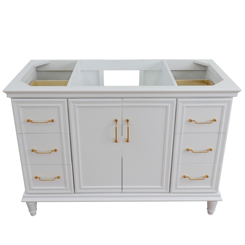 48 Single vanity in White finish- cabinet only. Picture 9