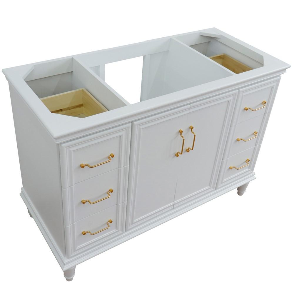 48 Single vanity in White finish- cabinet only. Picture 10