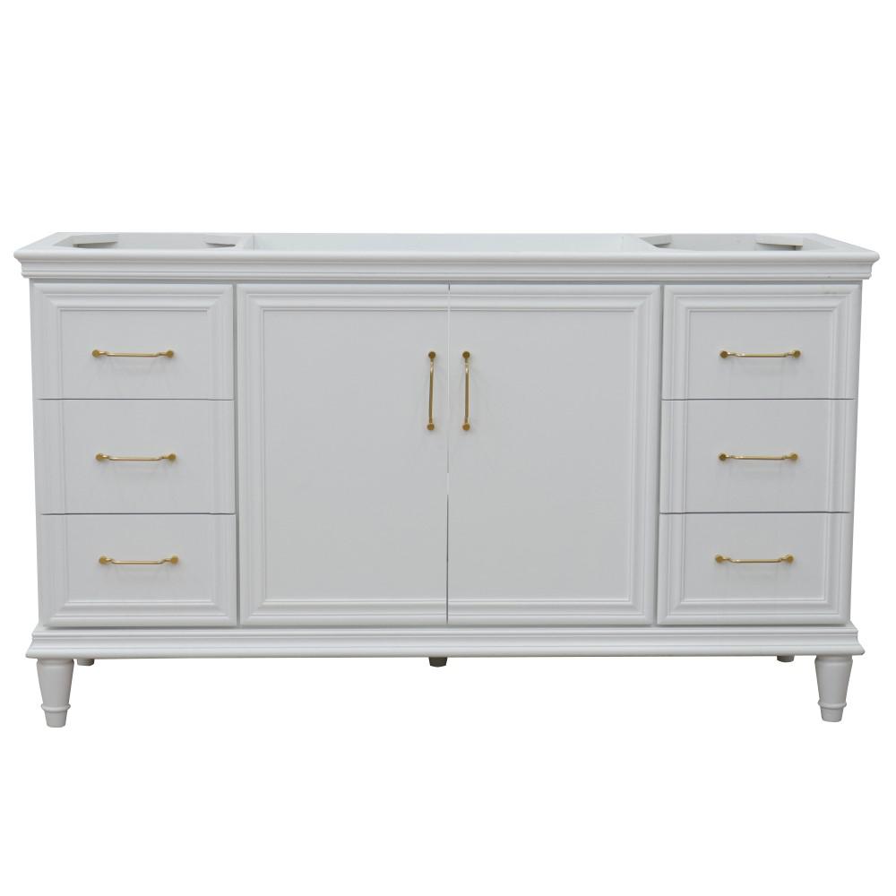 60 Single vanity in White finish- cabinet only. Picture 6