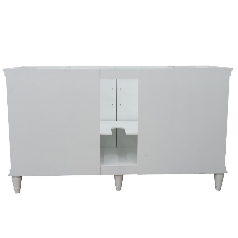 60 Single vanity in White finish- cabinet only. Picture 8