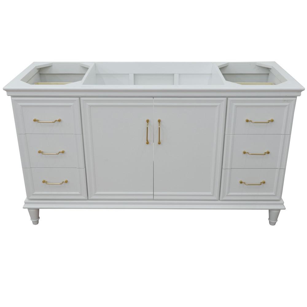 60 Single vanity in White finish- cabinet only. Picture 9
