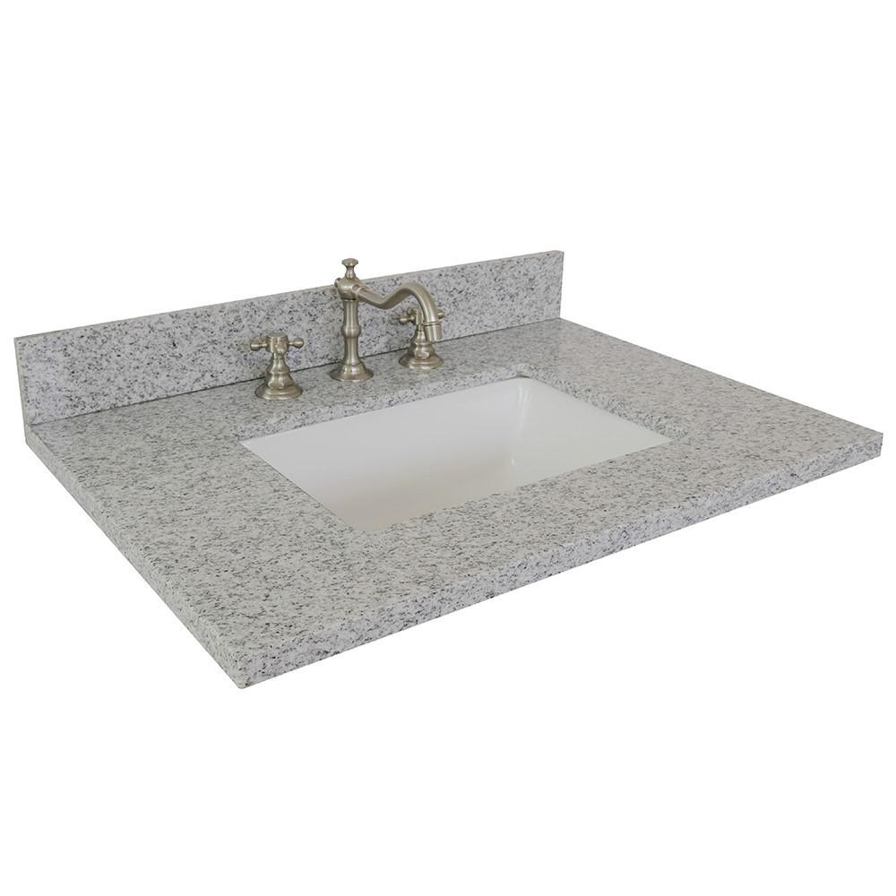 31 Gray granite top with rectangle sink. Picture 2