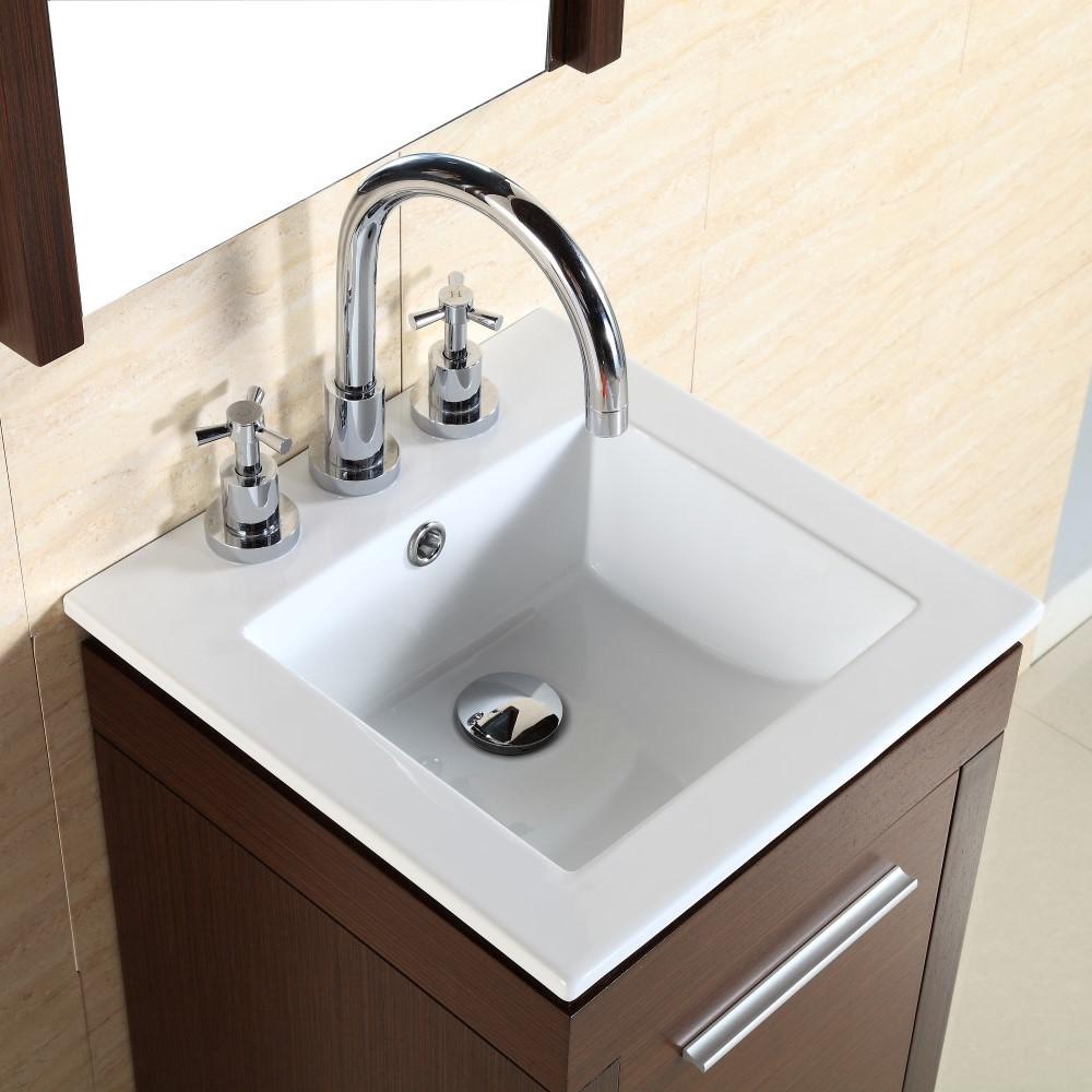 16-inch Single sink vanity. Picture 1