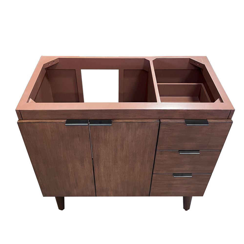 38.5 in. Single Sink Vanity in Walnut - Cabinet Only. Picture 2