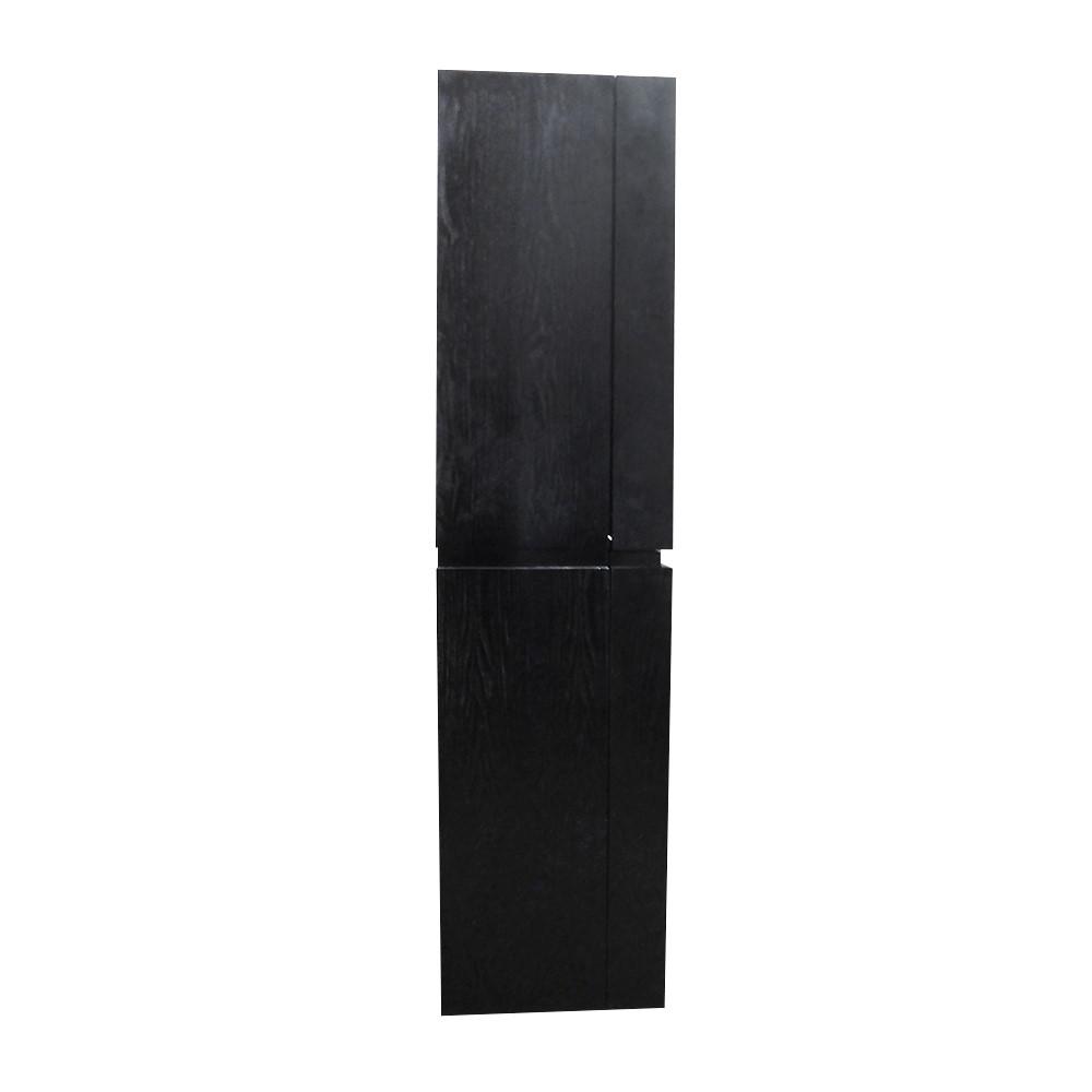 Wall Mount Linen Cabinet- black. Picture 4