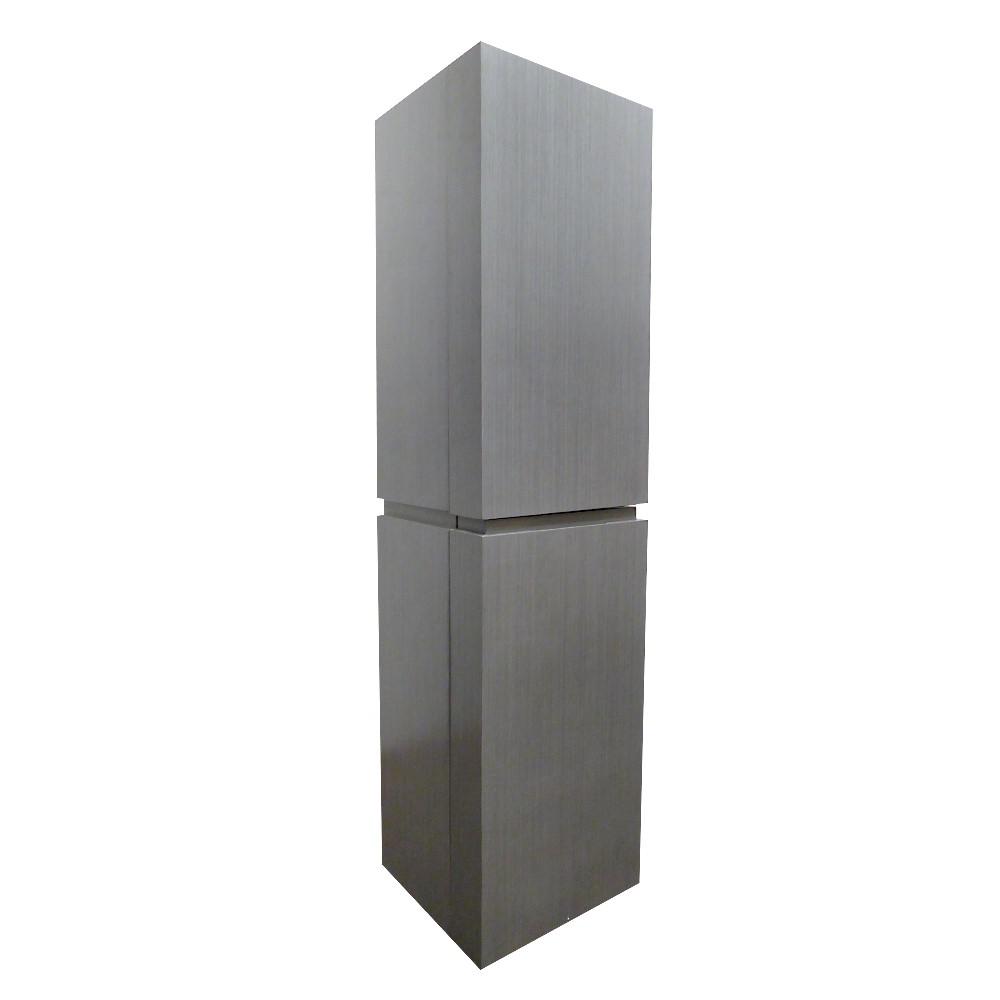 Wall Mount Linen Cabinet- gray. Picture 1