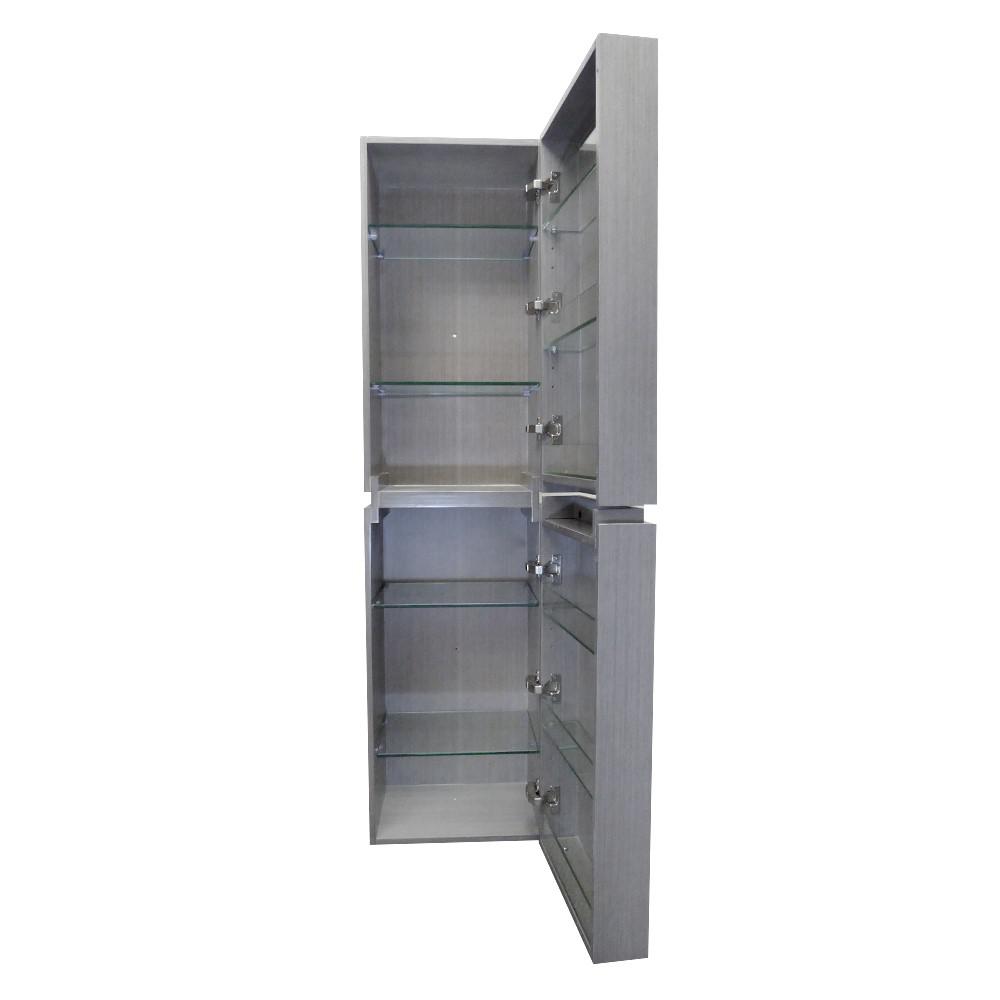 Wall Mount Linen Cabinet- gray. Picture 3