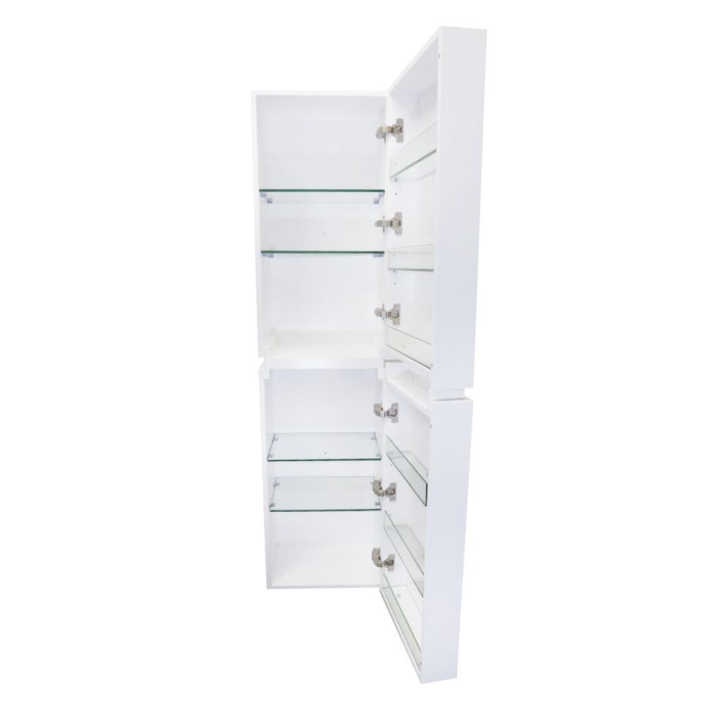 Wall Mount Linen Cabinet- white. Picture 3