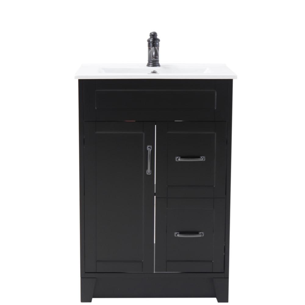 24 in Single sink vanity-manufactured wood-espresso. Picture 4