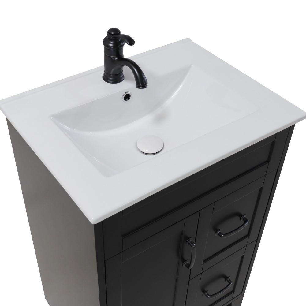 24 in Single sink vanity-manufactured wood-espresso. Picture 7