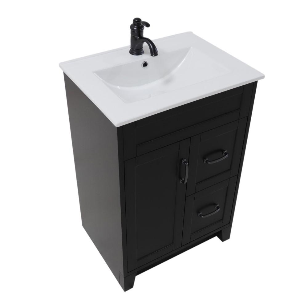 24 in Single sink vanity-manufactured wood-espresso. Picture 8