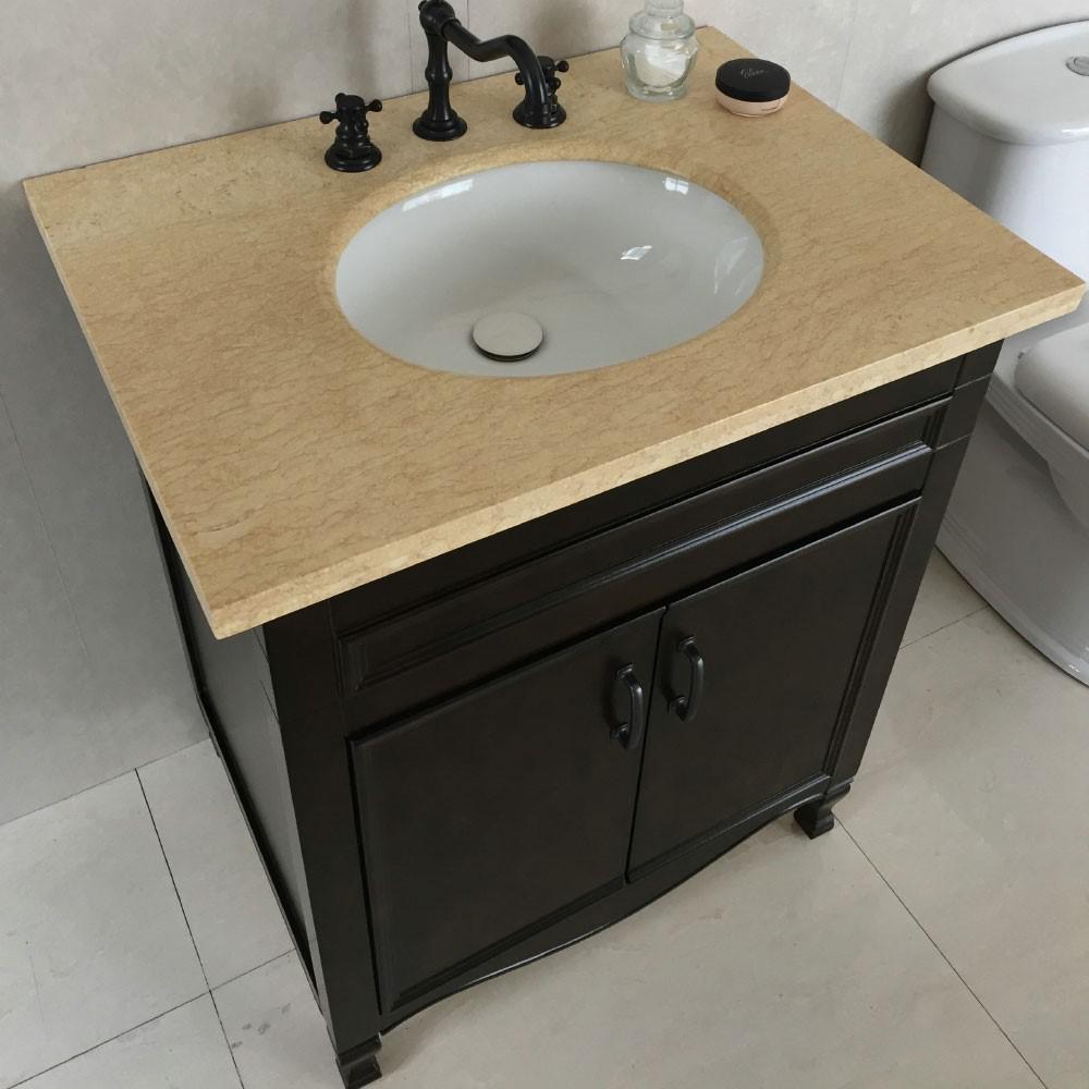 30 in Single sink vanity-manufactured wood-sable walnut. Picture 3