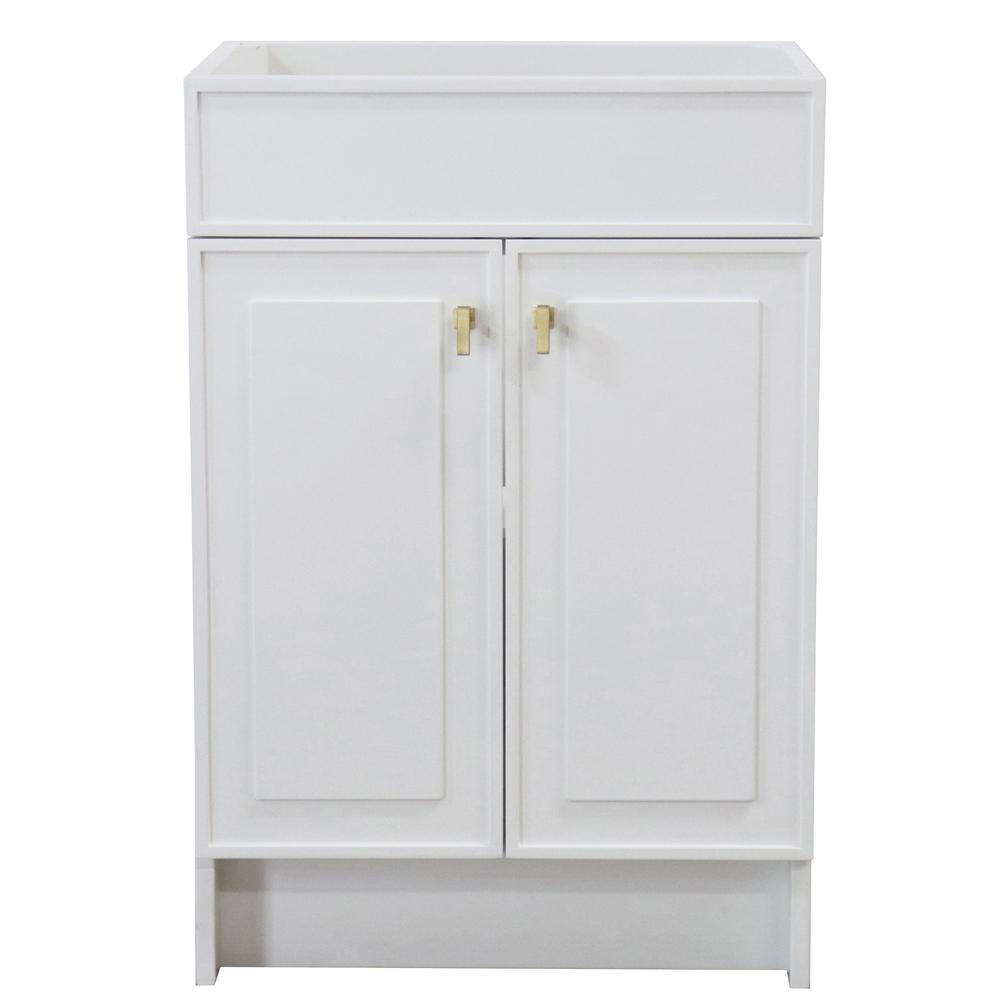 23 in. Single Sink Foldable Vanity Cabinet, White Finish. Picture 2