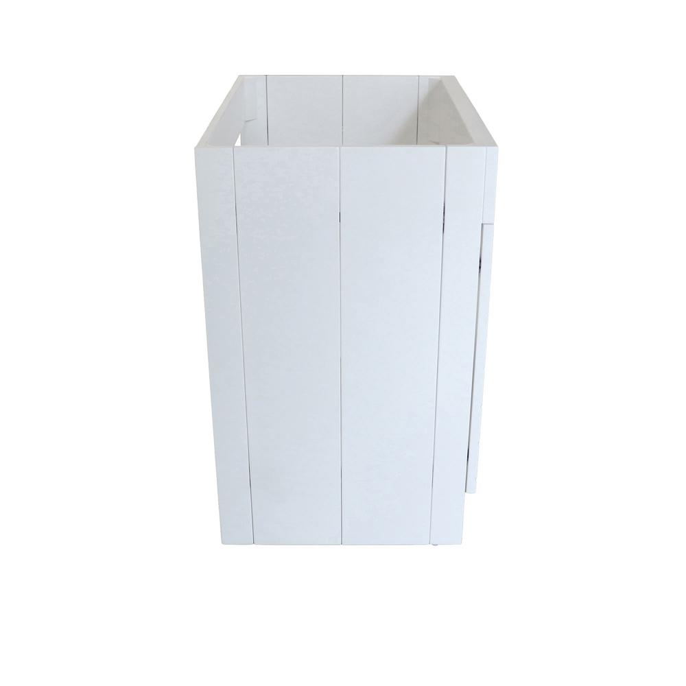 30 in. Single Sink Foldable Vanity Cabinet, White Finish. Picture 20