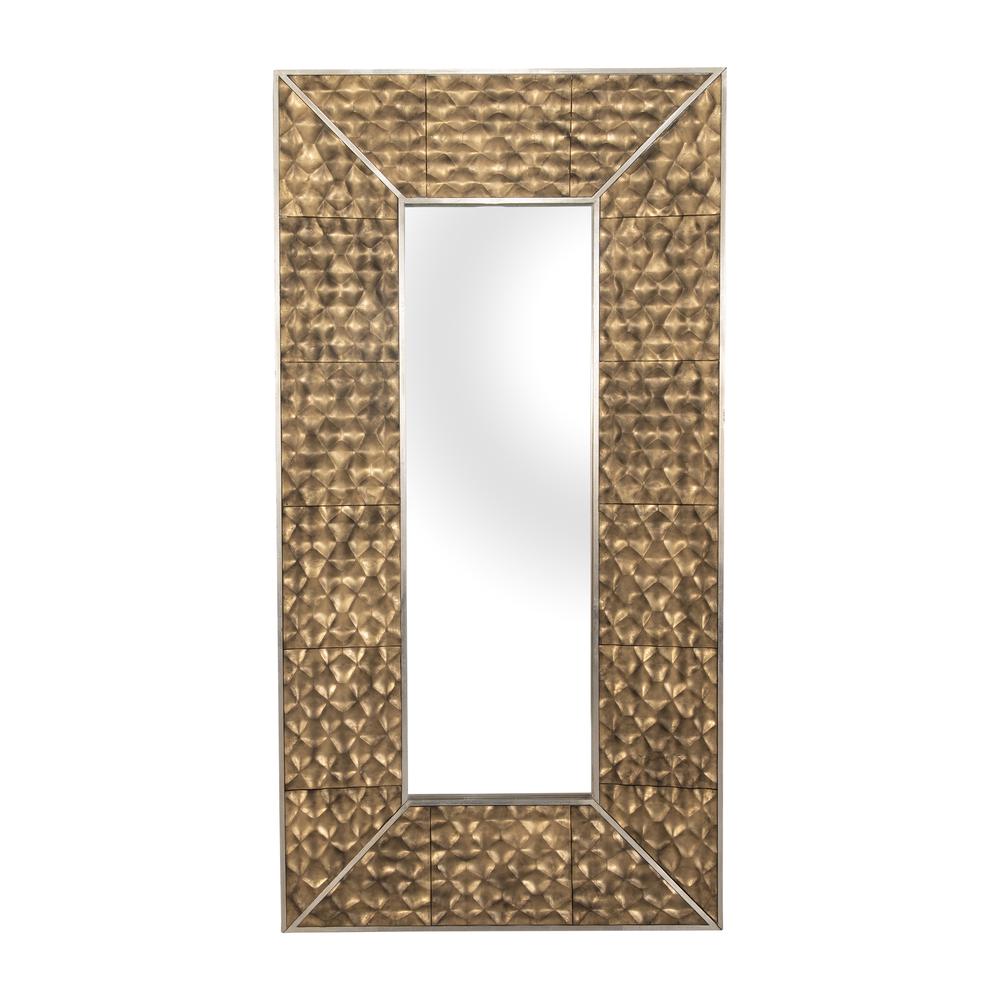 47x94, Gold Scales Mirror. Picture 1