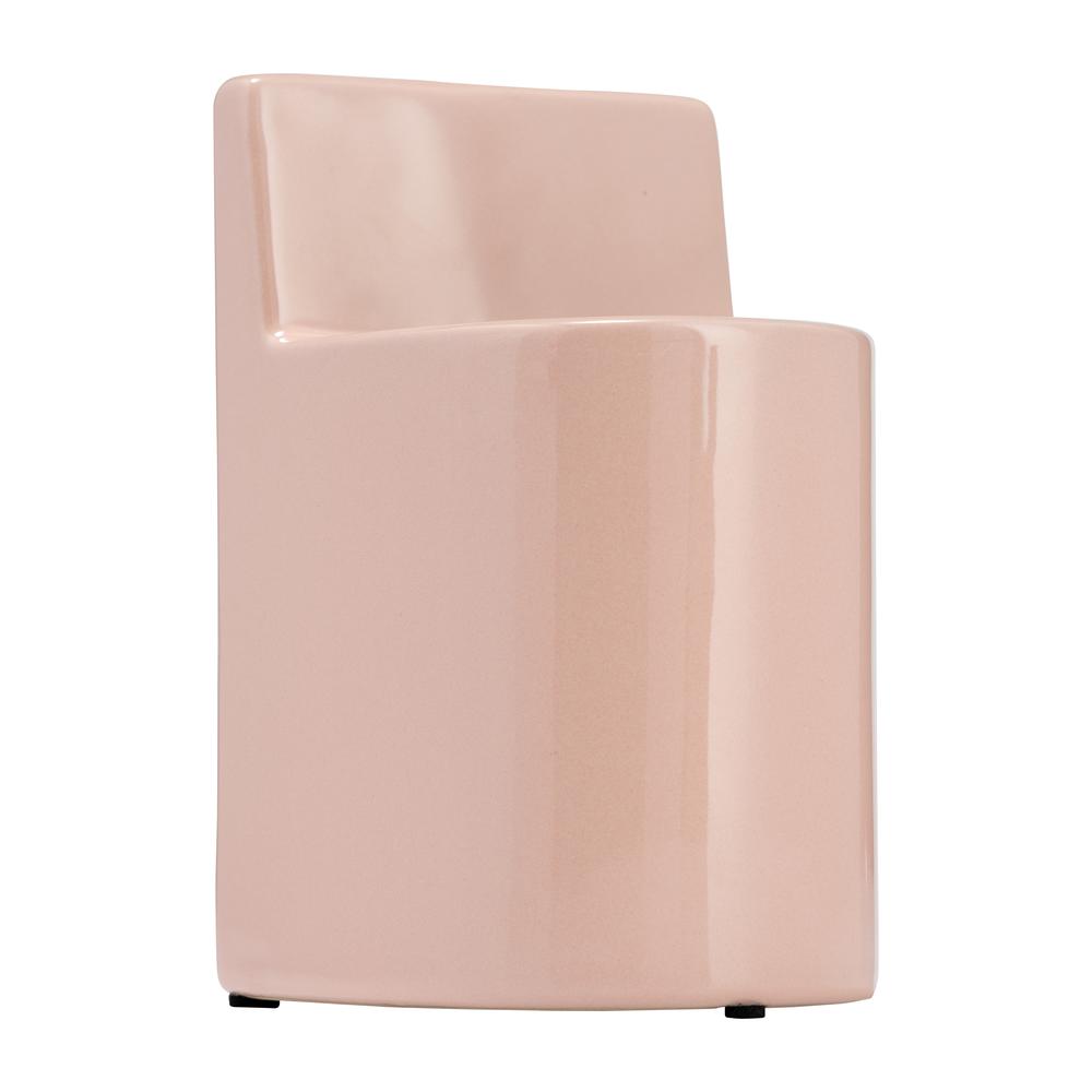 Cer, 6" Pouch Bookends, Blush. Picture 7