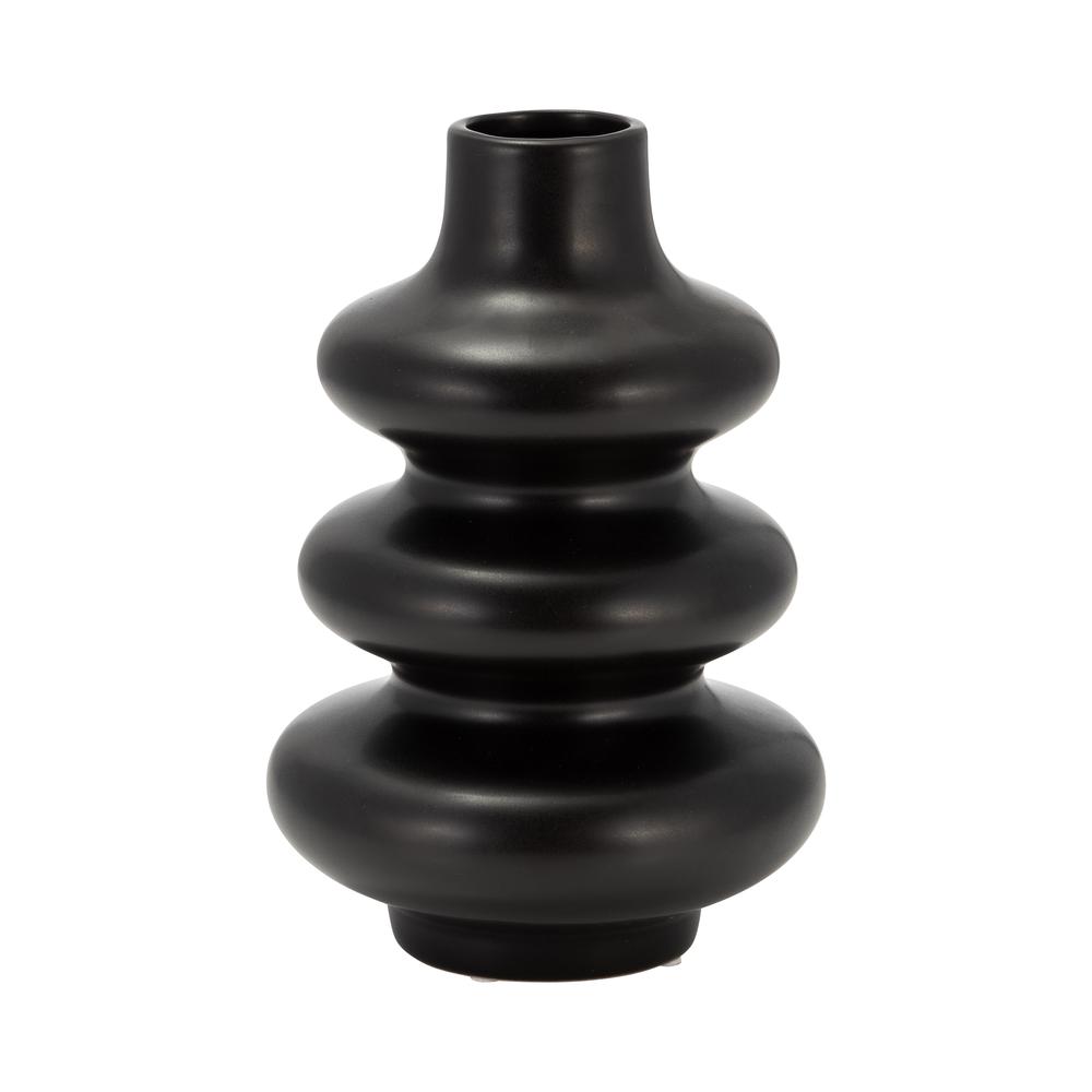 Dol, 9"h Stacked Spheres, Java. Picture 1
