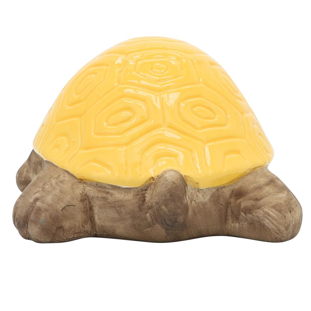 Cer, 13" Tortoise Deco, Yellow. Picture 5