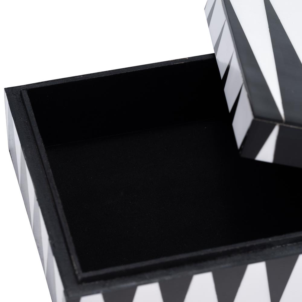 Resin,s/3 6/7/9",sharp Lines Rec Boxes,black/white. Picture 8