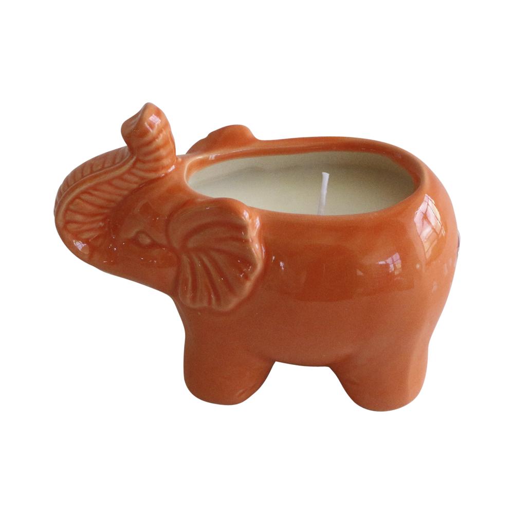 S/4 7" Elephant Citro Candle By Liv & Skye, 8oz. Picture 3