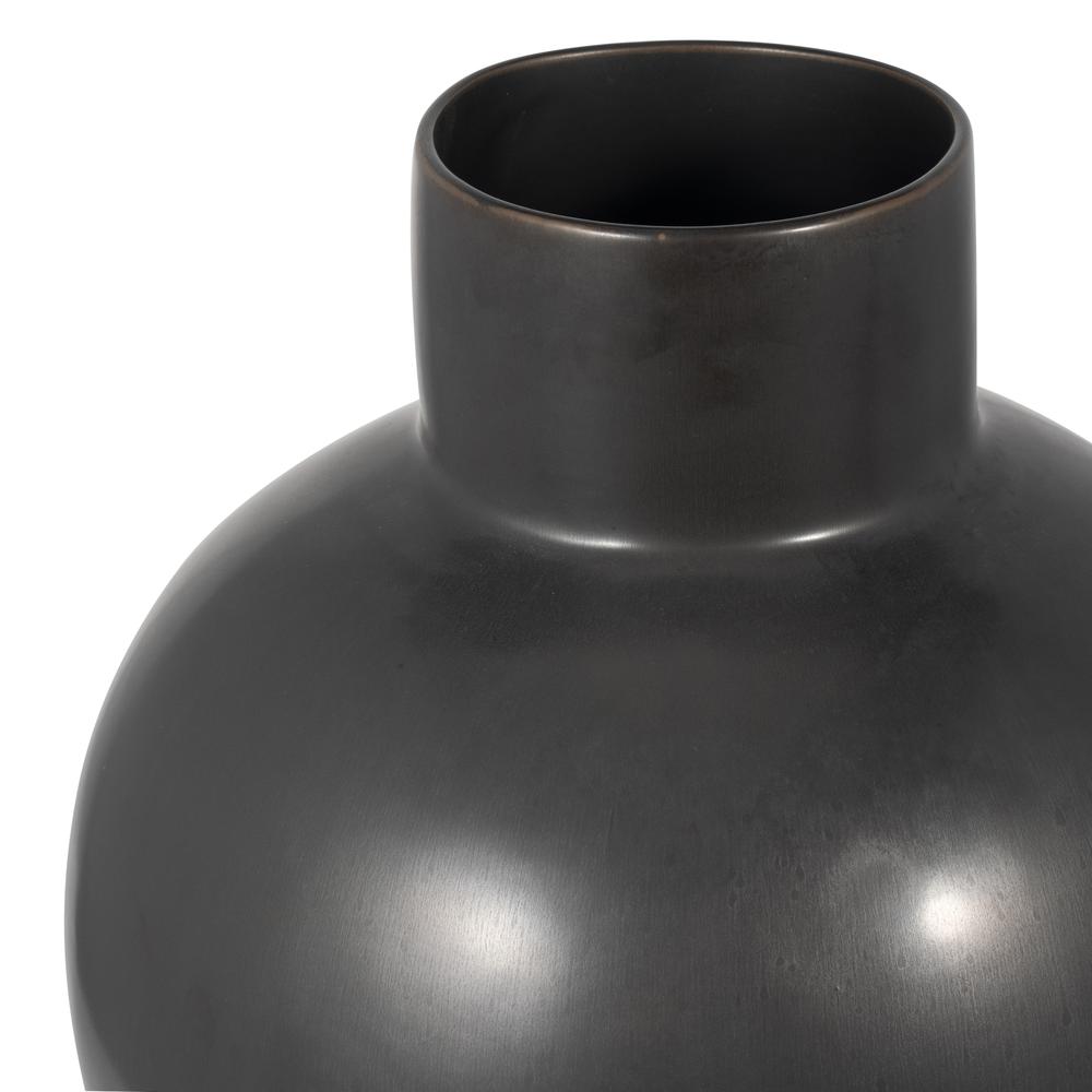 Cer, 18"h Bubble Vase, Gray. Picture 3