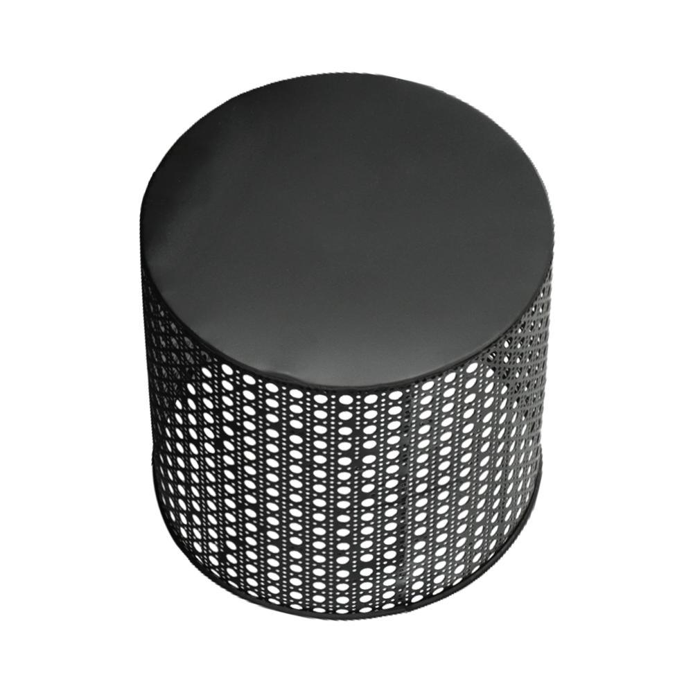S/3 Metal Mesh Planter On Stand 8/9/11", Black. Picture 6