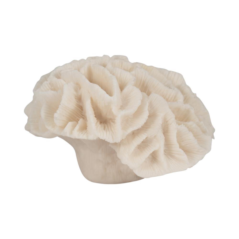 6" Petal Coral, Ivory. Picture 1