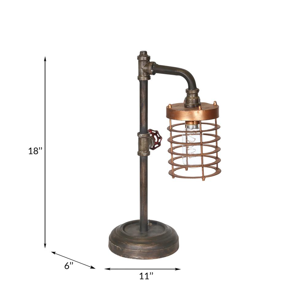Metal, Pipe  Bo Table Lamp. Picture 6