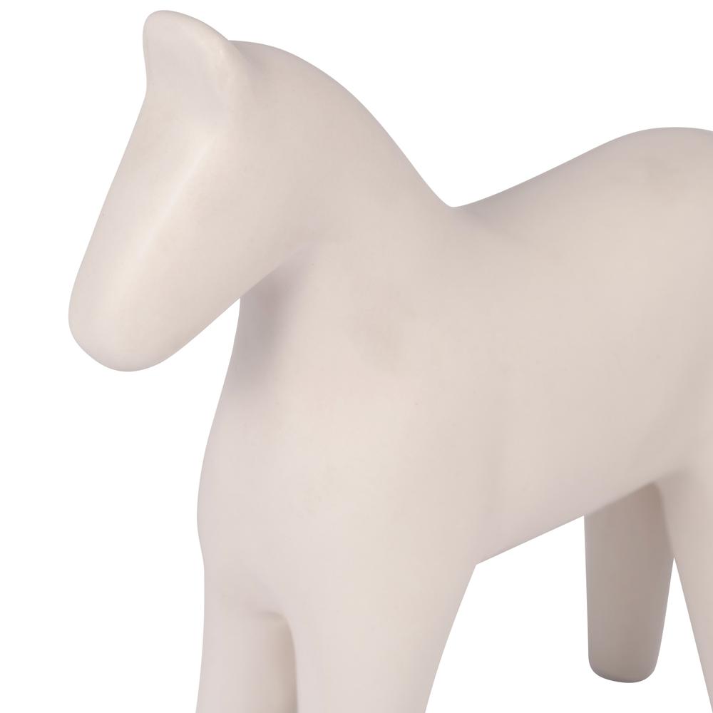 Cer, 7" Standing Horse, Cotton. Picture 5