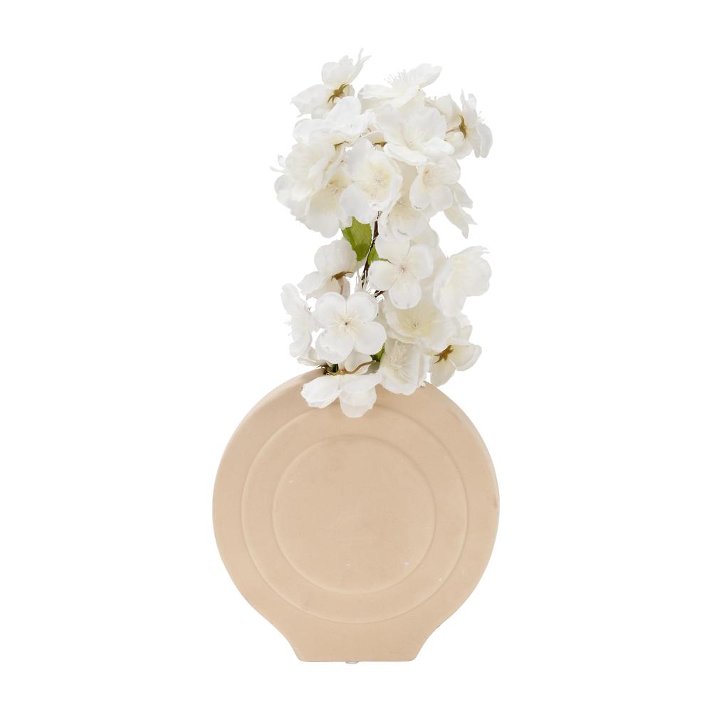 Dol, 7" Round Vase,irish Cream. Picture 5