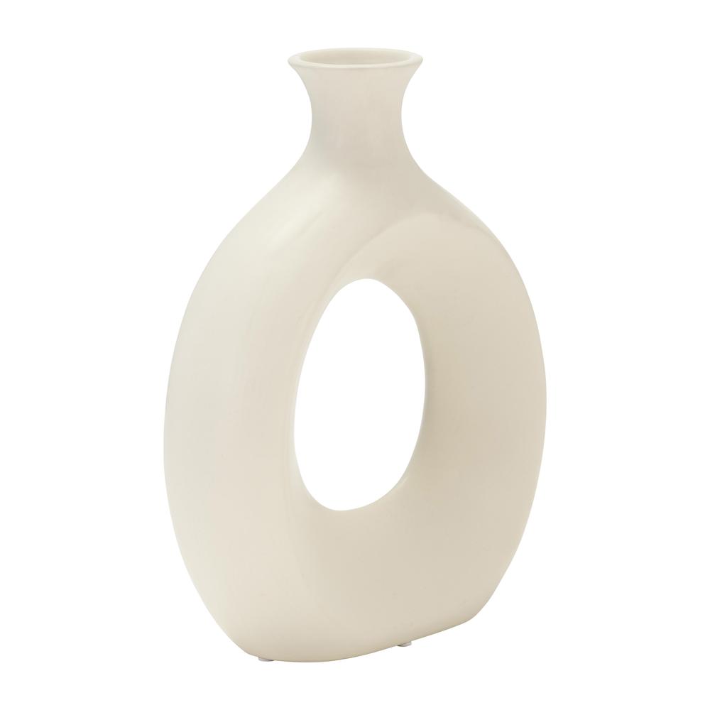 Dol, 10" Open Cut Vase, Cotton. Picture 2