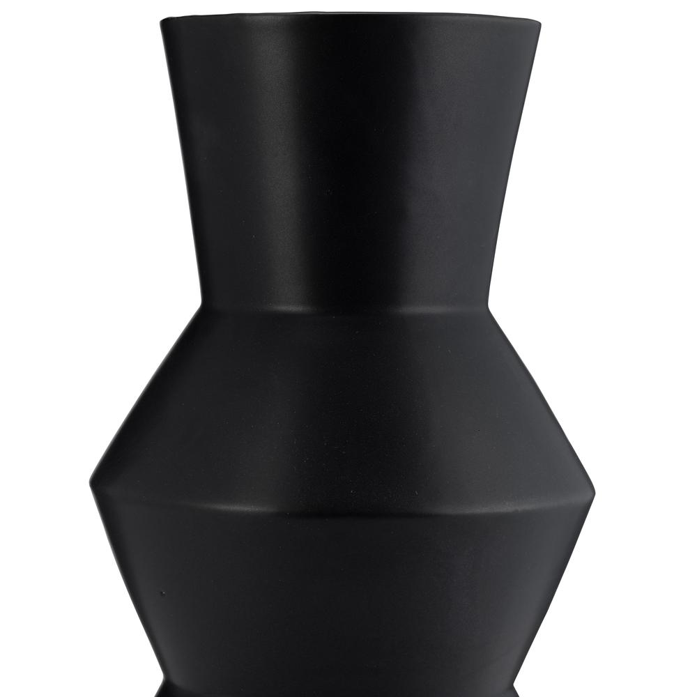 Cer, 17"h Totem Vase, Black. Picture 4