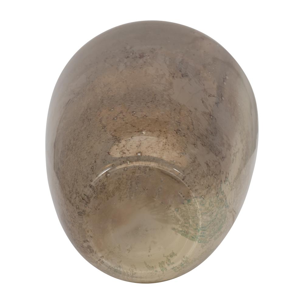 Glass, 13" 2-tone Vase, Nude. Picture 7