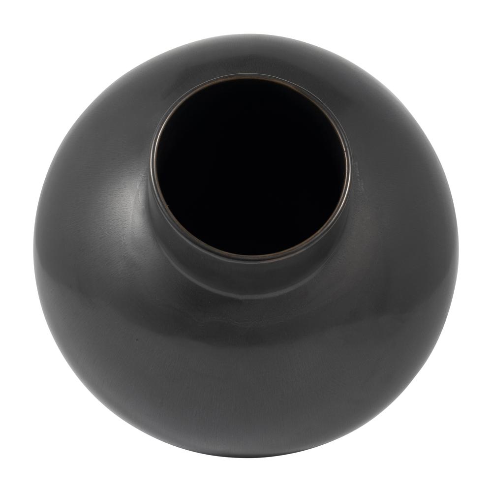 Cer, 15"h Bubble Vase, Gray. Picture 5