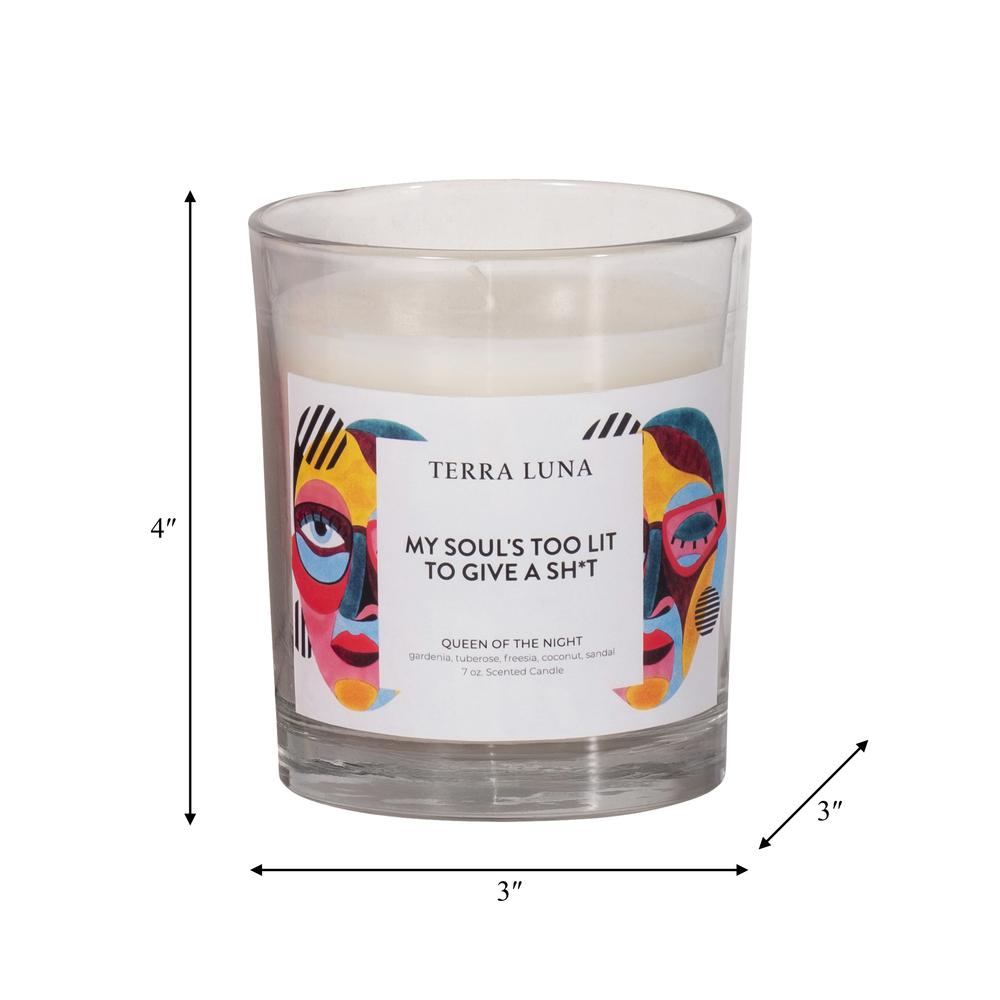 4" 7 Oz Too Lit Boxed Candle. Picture 7