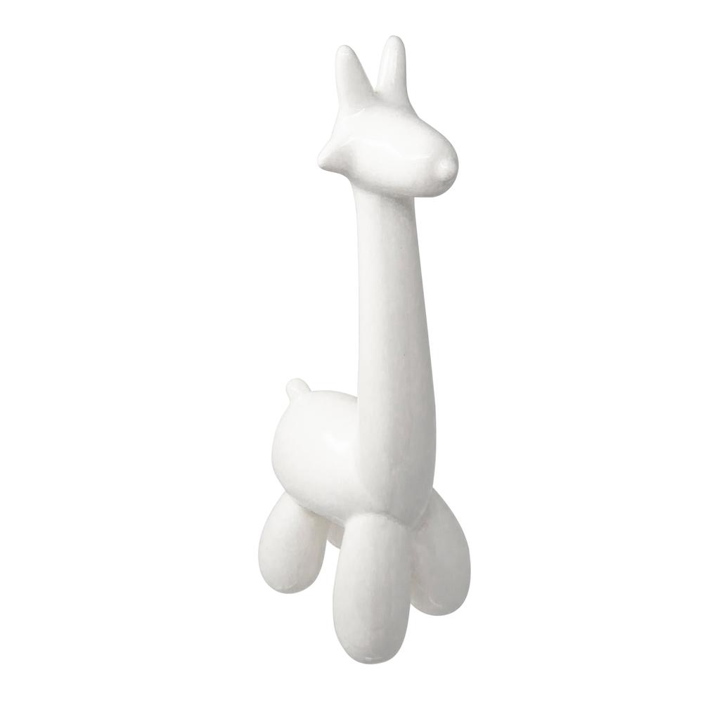 White Giraffe Balloon Animal. Picture 1