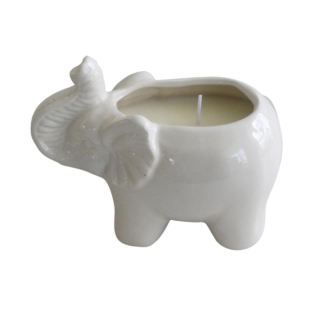 S/4 7" Elephant Citro Candle By Liv & Skye, 8oz. Picture 4