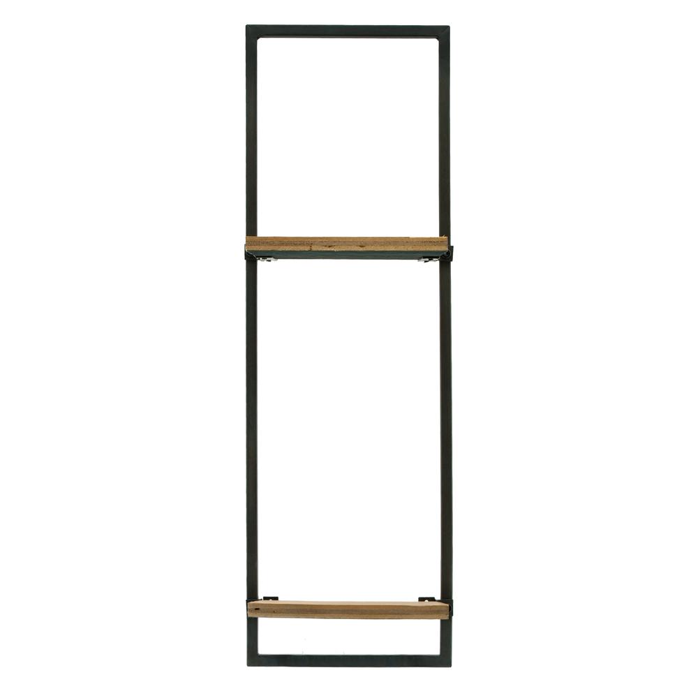 S/5 Wood/metal Wall Shelves. Picture 9