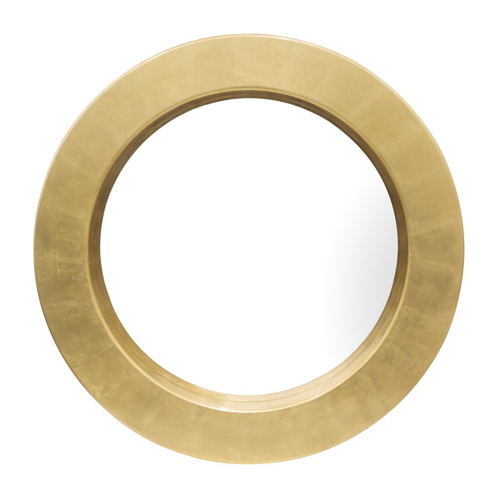 47x47, Gold Disc Mirror. Picture 1
