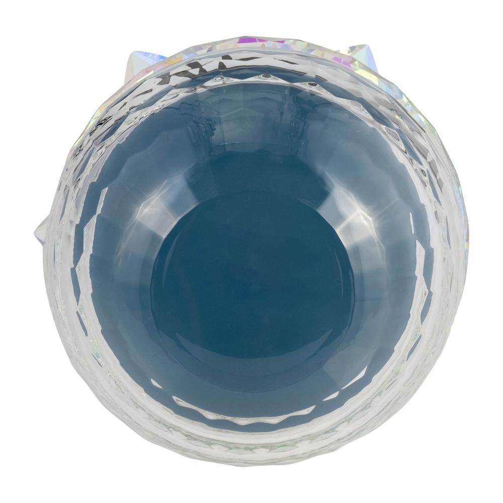 Crystal Lotus 5" Trinket Jar,rainbow. Picture 5