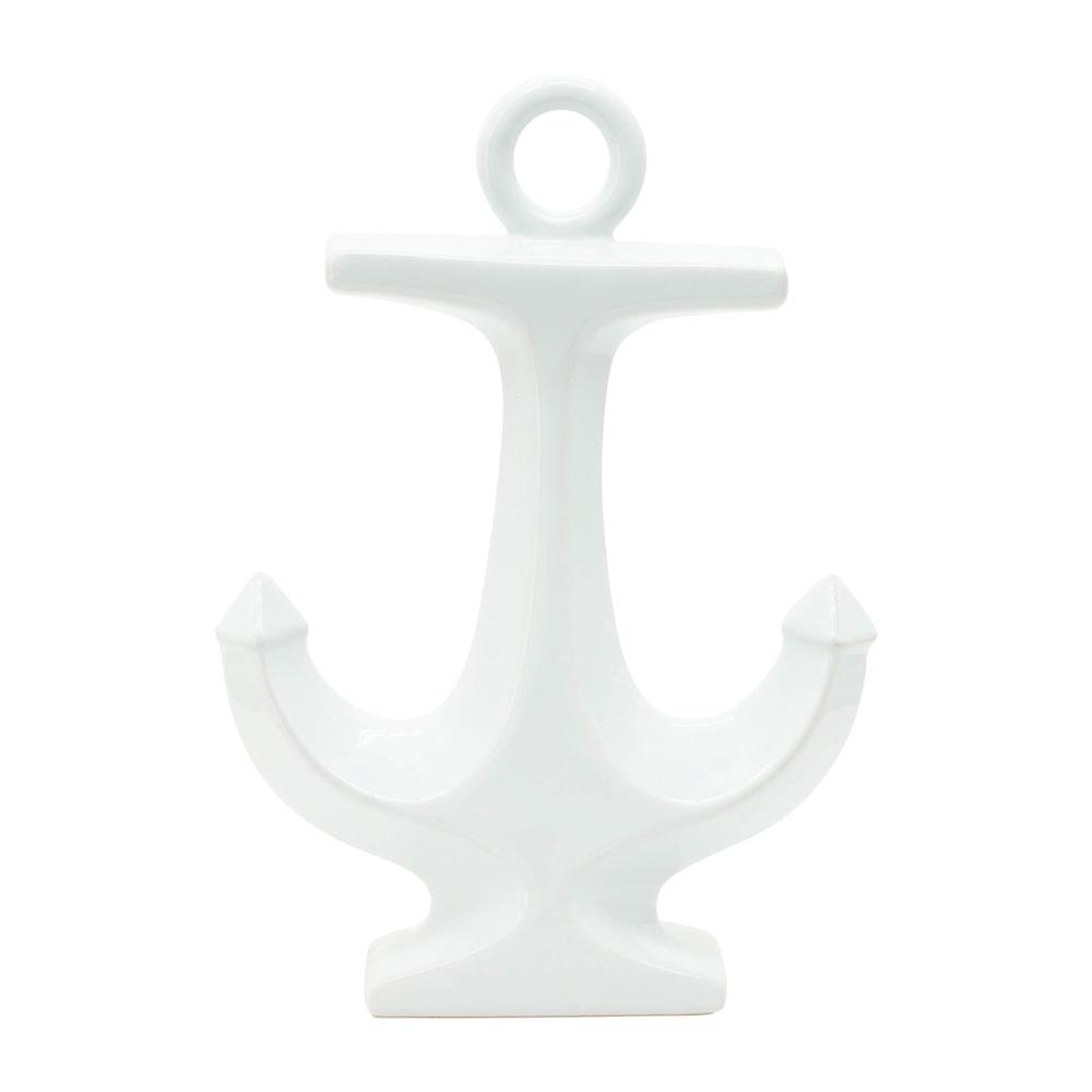 White Ceramic Anchor 10". Picture 2