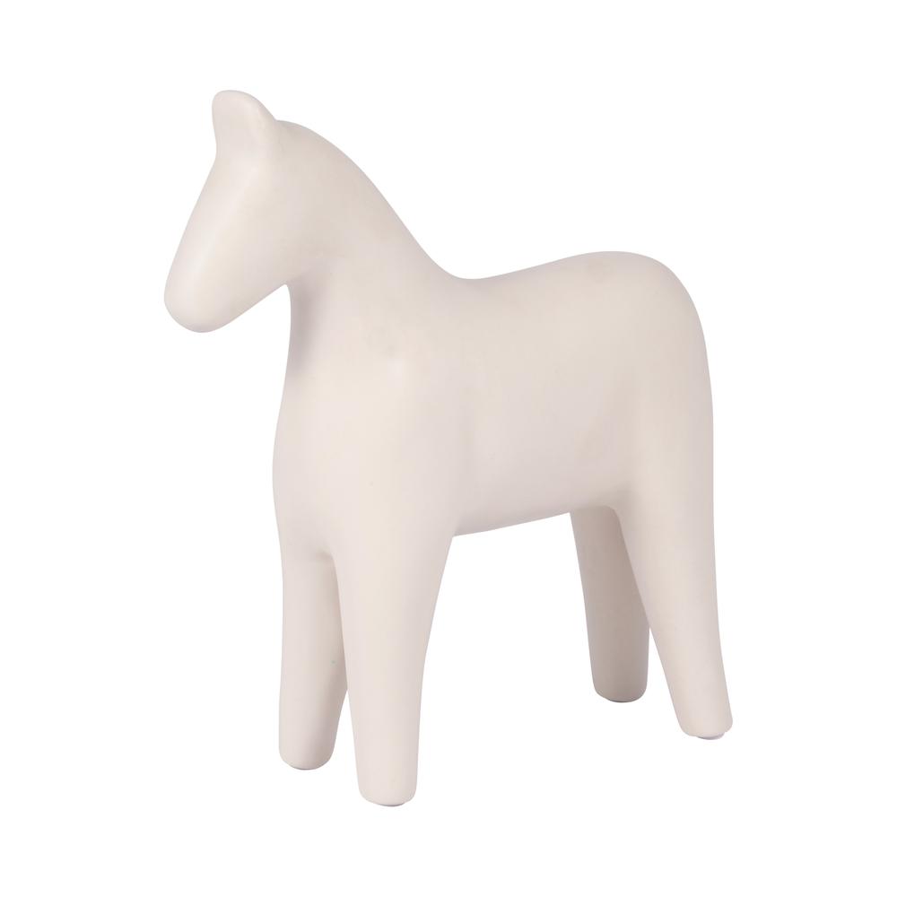 Cer, 7" Standing Horse, Cotton. Picture 2