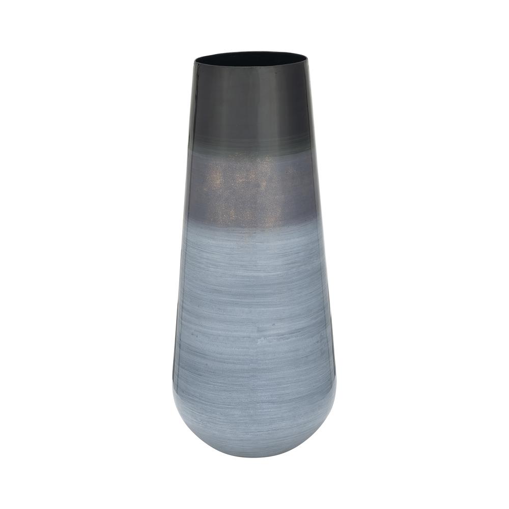 Metal 18"h Alabastron Vase, Multi. Picture 1