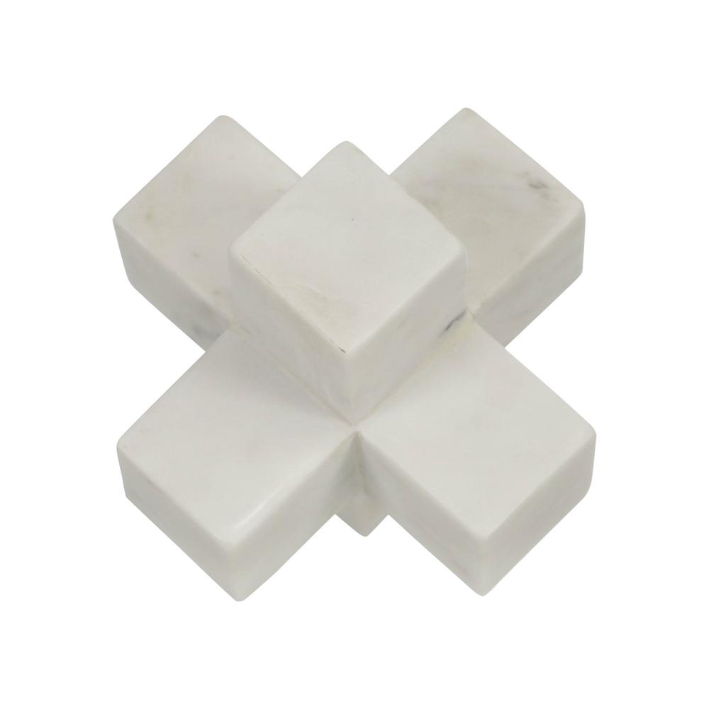Marble 7" Jack Deco, White. Picture 2