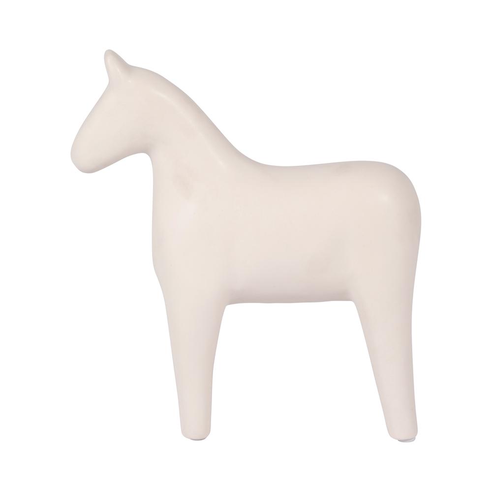 Cer, 7" Standing Horse, Cotton. Picture 1