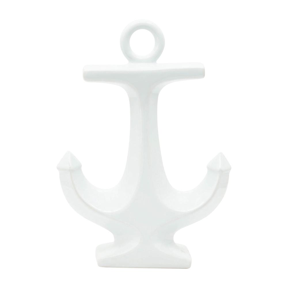 White Ceramic Anchor 10". Picture 4