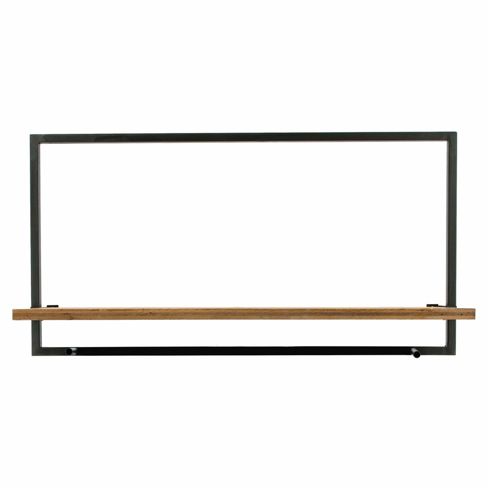 S/5 Wood/metal Wall Shelves. Picture 8