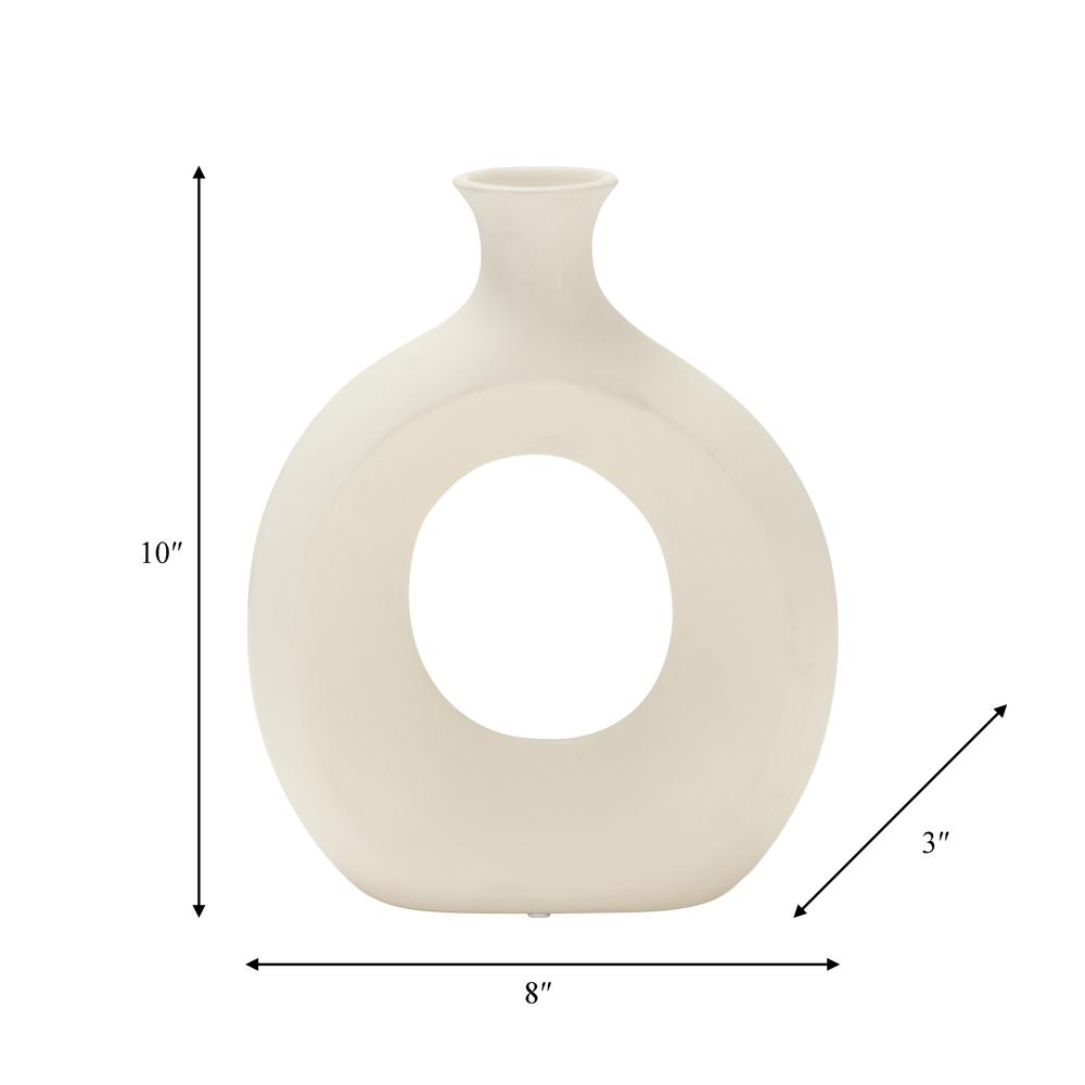 Dol, 10" Open Cut Vase, Cotton. Picture 8
