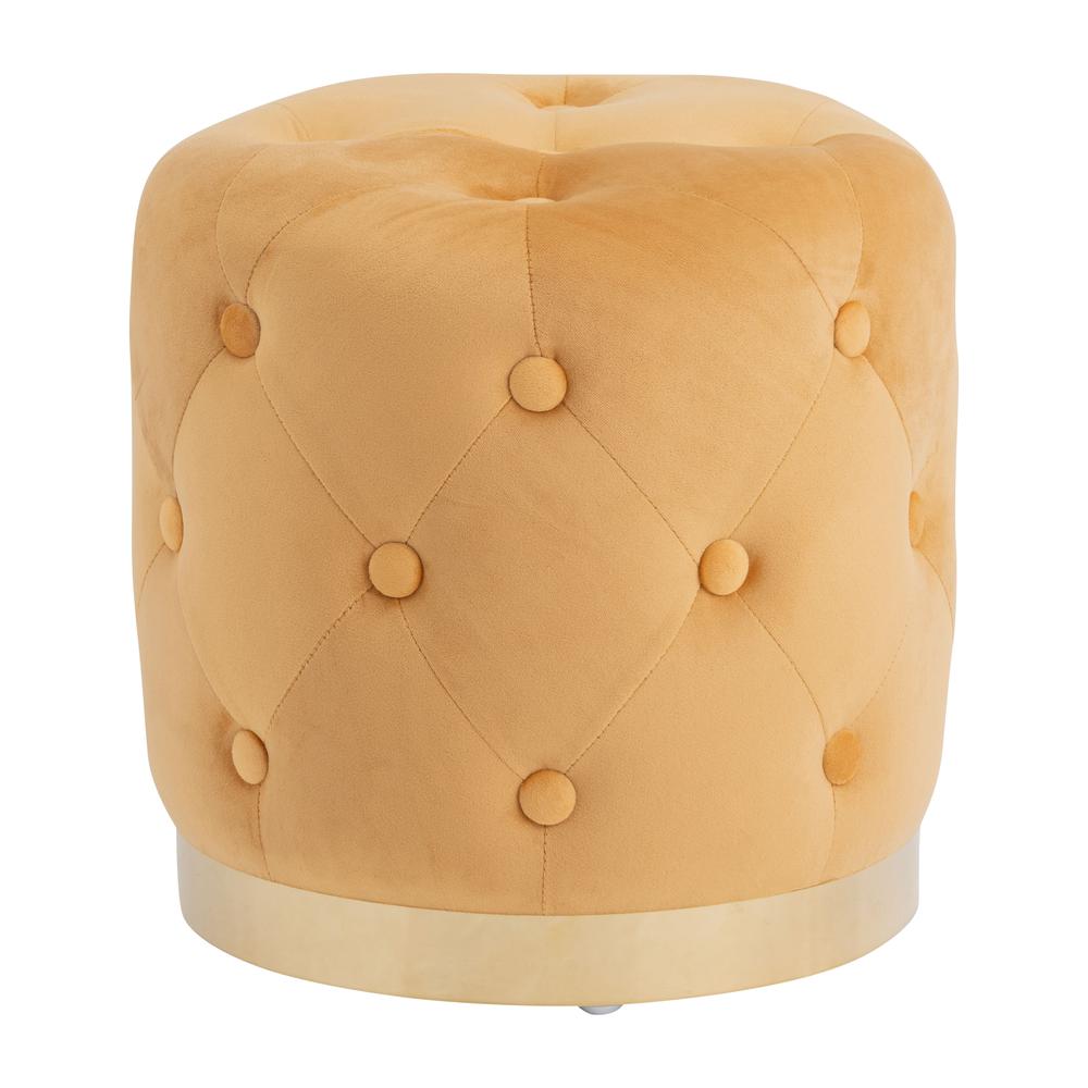 S/2 14/17" Tufted Storage Ottoman,  Nutshell. Picture 6