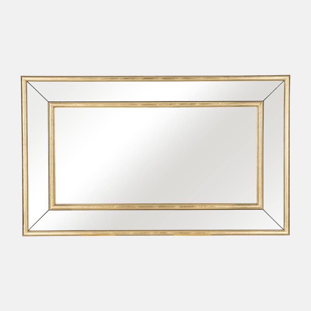 47x79 , Gold Box Mirror. Picture 1